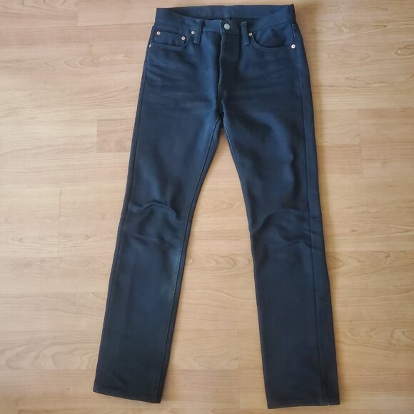 Iron Heart Ignition IGW-101B 20oz Black Tapered Jeans - Heavyweigt W31 - Picture 3 of 16